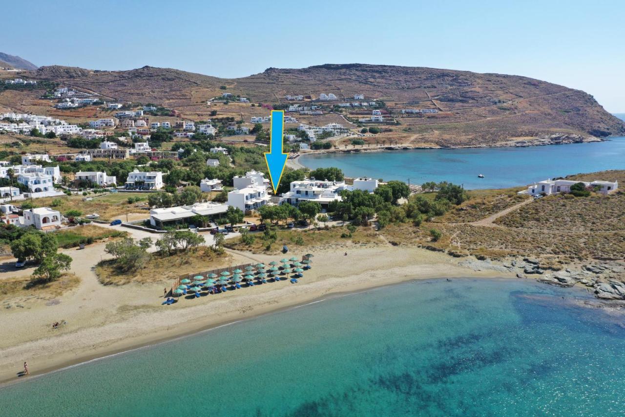 Nostos Beachfront Apartments & Studios Агиос-Иоаннис Экстерьер фото