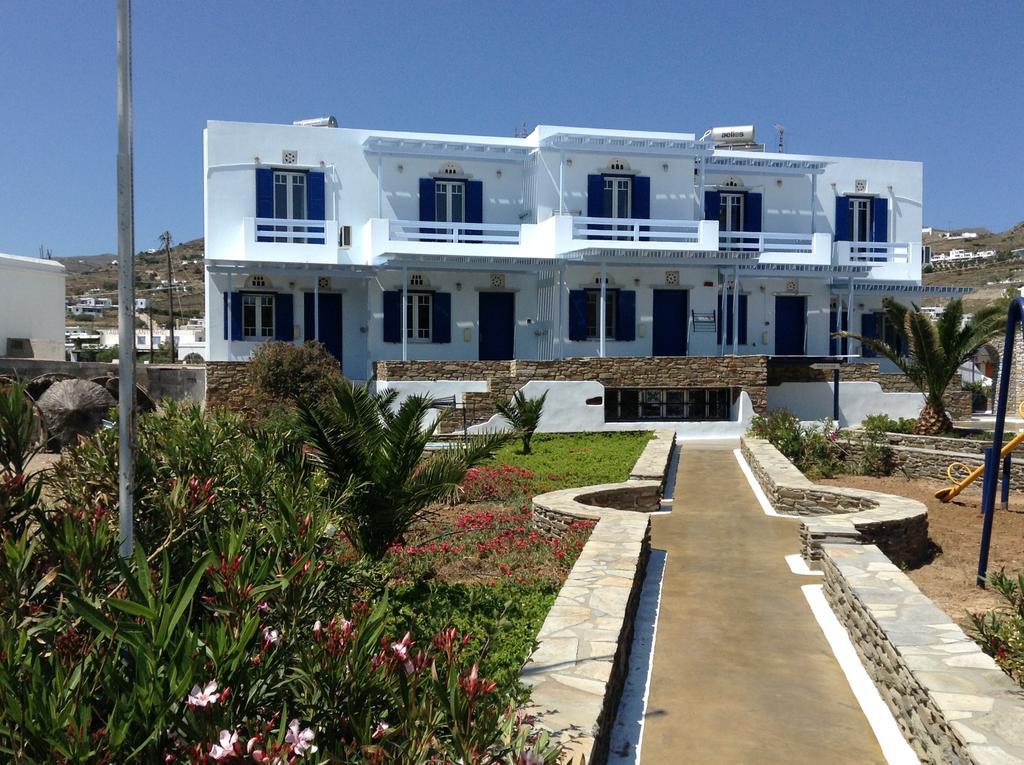 Nostos Beachfront Apartments & Studios Агиос-Иоаннис Экстерьер фото