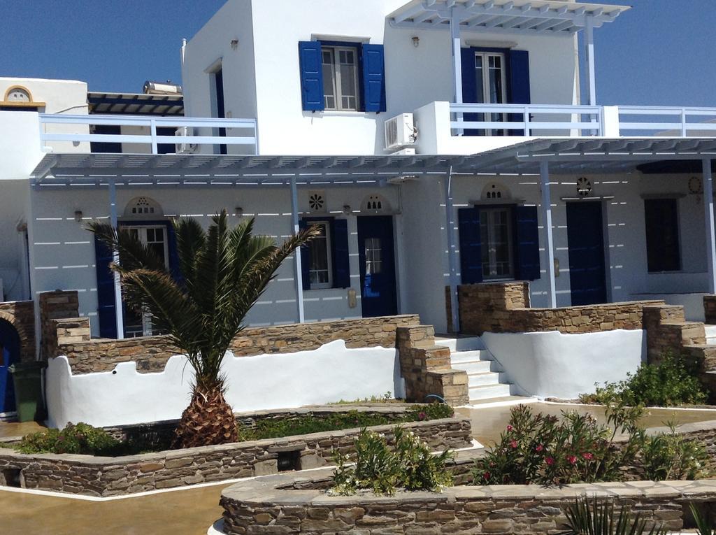 Nostos Beachfront Apartments & Studios Агиос-Иоаннис Экстерьер фото