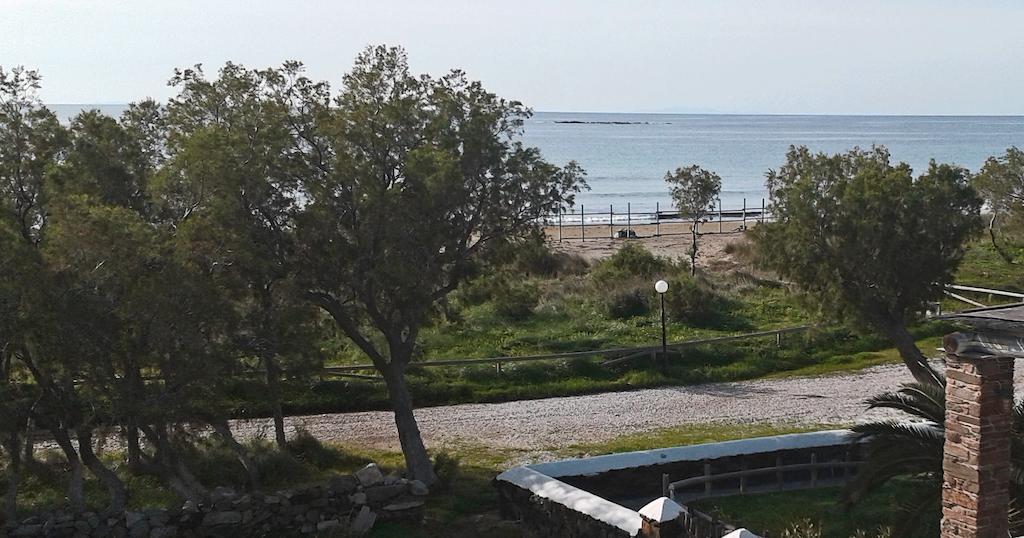 Nostos Beachfront Apartments & Studios Агиос-Иоаннис Экстерьер фото