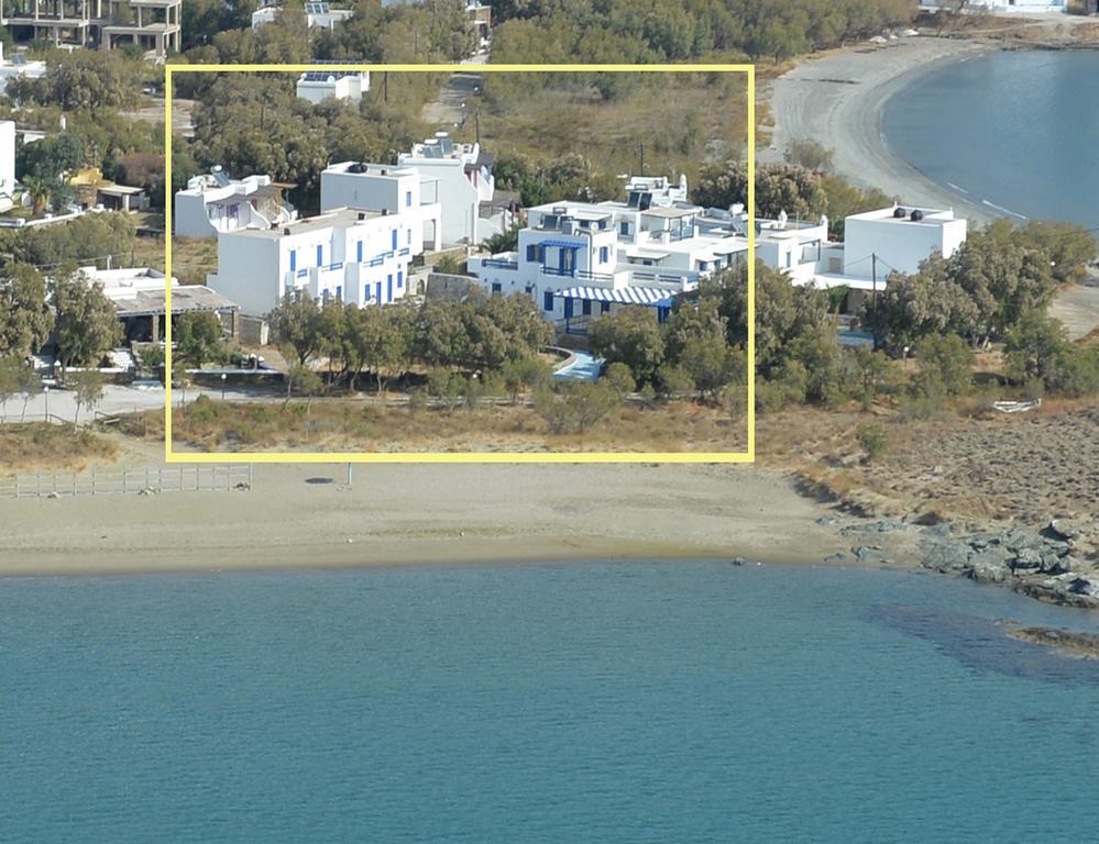 Nostos Beachfront Apartments & Studios Агиос-Иоаннис Экстерьер фото