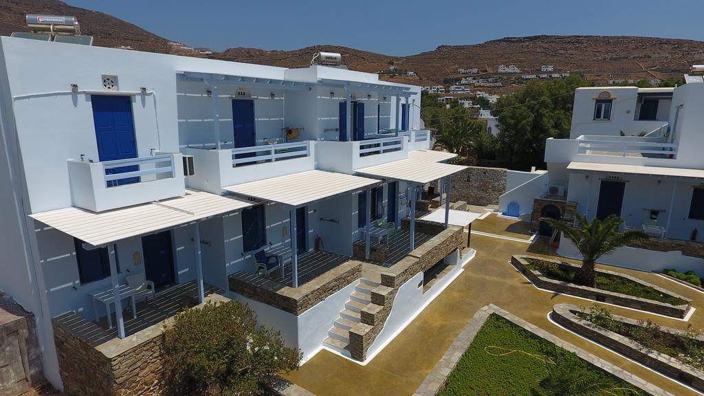 Nostos Beachfront Apartments & Studios Агиос-Иоаннис Экстерьер фото