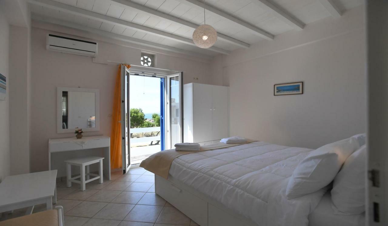 Nostos Beachfront Apartments & Studios Агиос-Иоаннис Экстерьер фото