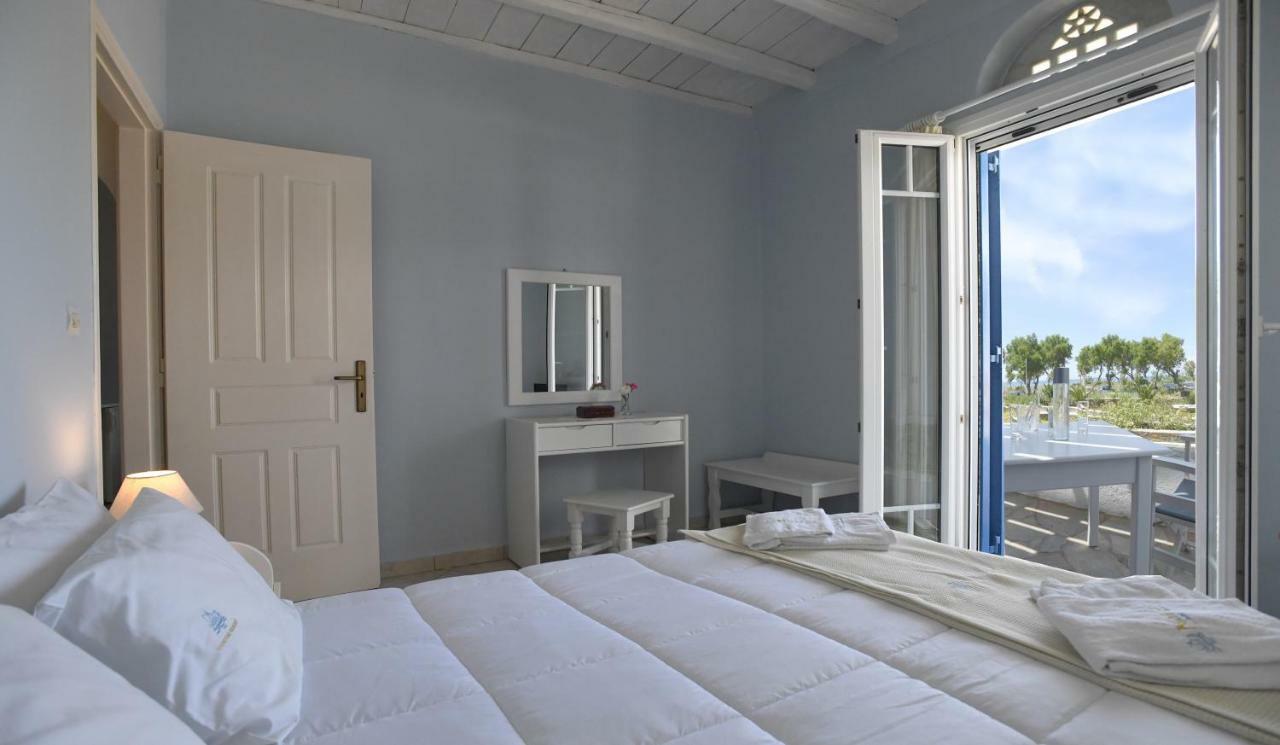 Nostos Beachfront Apartments & Studios Агиос-Иоаннис Экстерьер фото