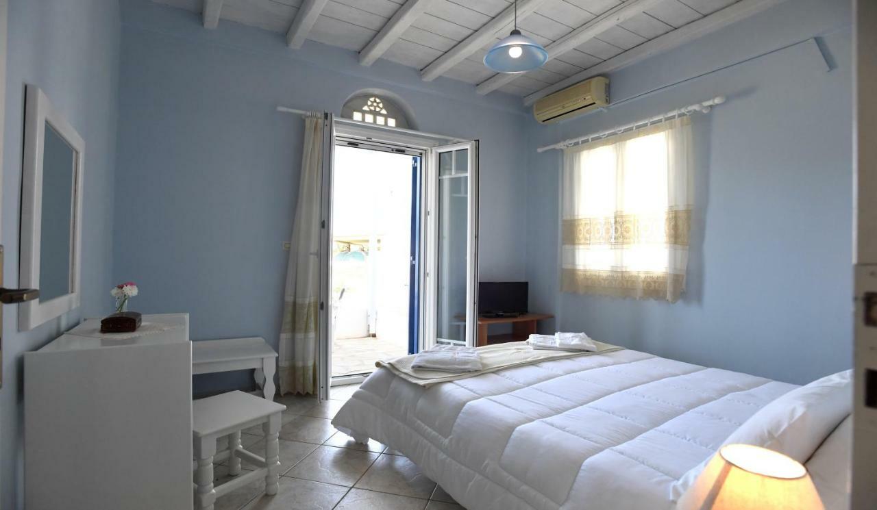 Nostos Beachfront Apartments & Studios Агиос-Иоаннис Экстерьер фото