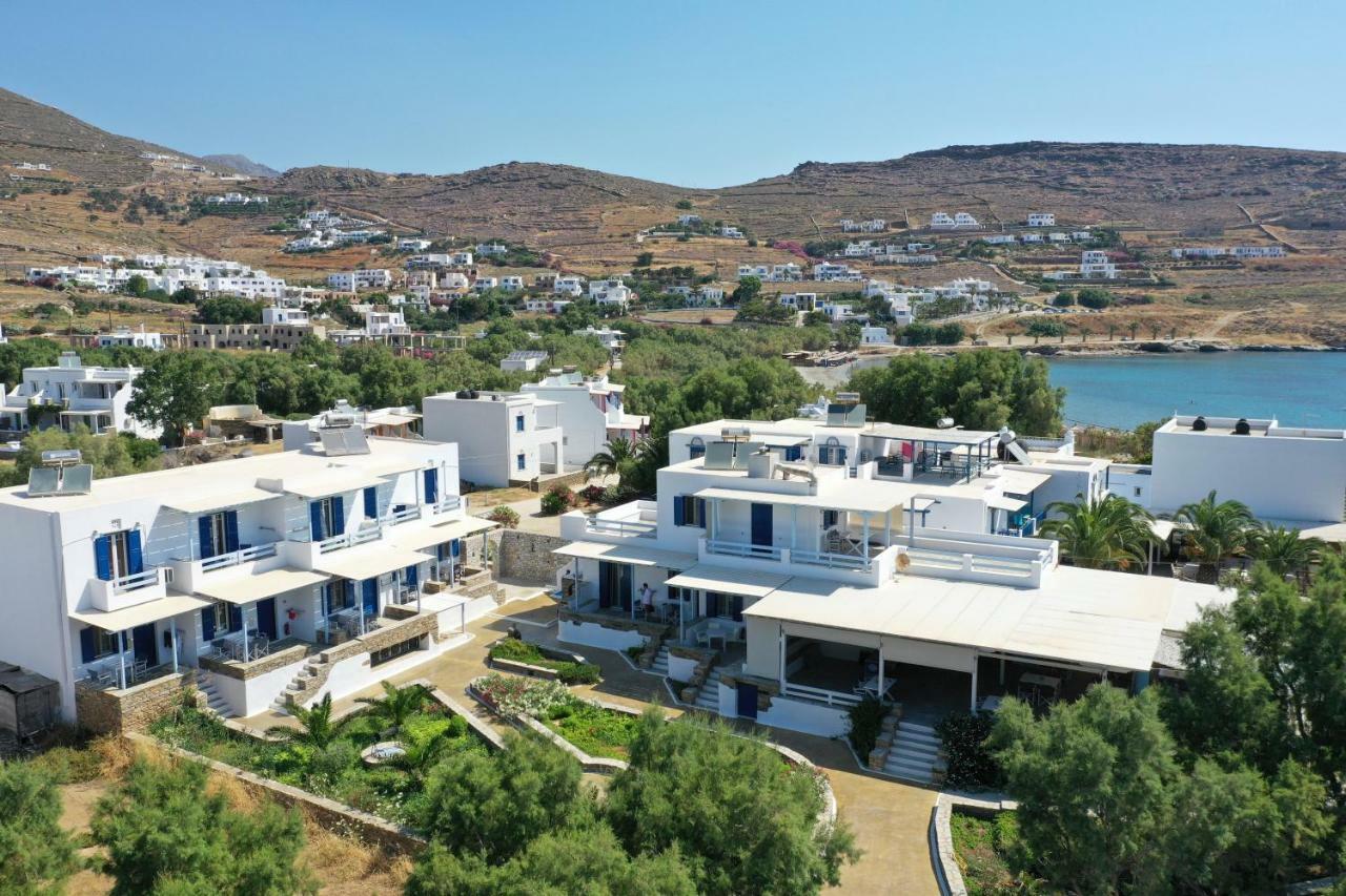 Nostos Beachfront Apartments & Studios Агиос-Иоаннис Экстерьер фото