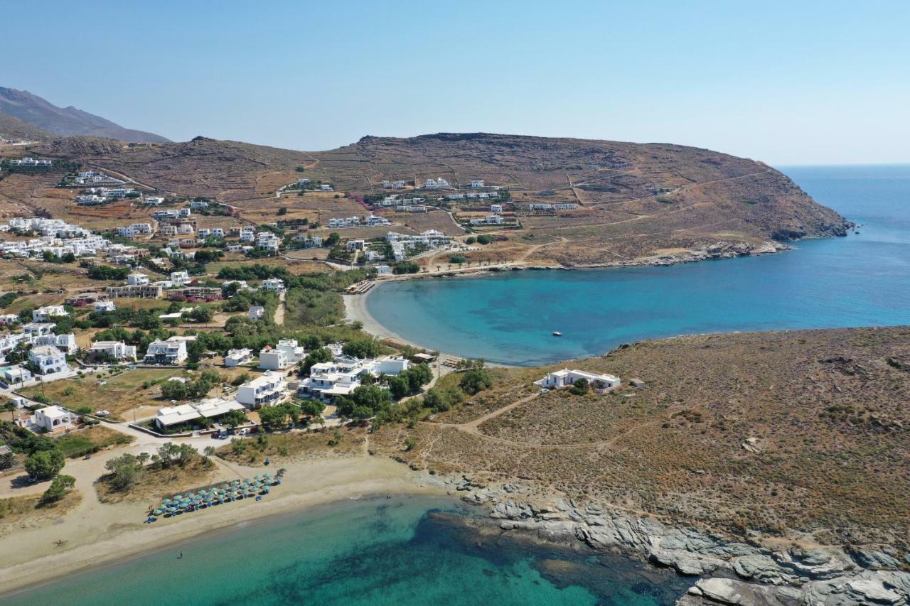 Nostos Beachfront Apartments & Studios Агиос-Иоаннис Экстерьер фото
