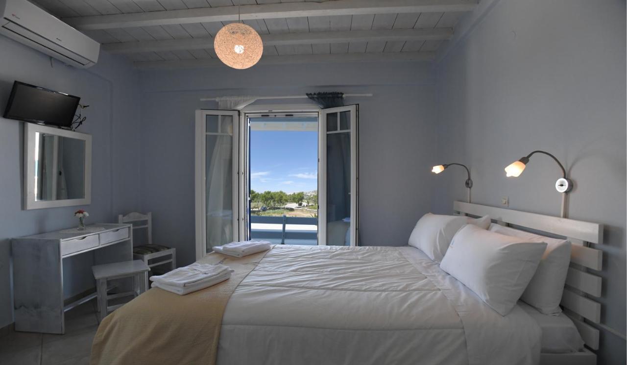 Nostos Beachfront Apartments & Studios Агиос-Иоаннис Экстерьер фото